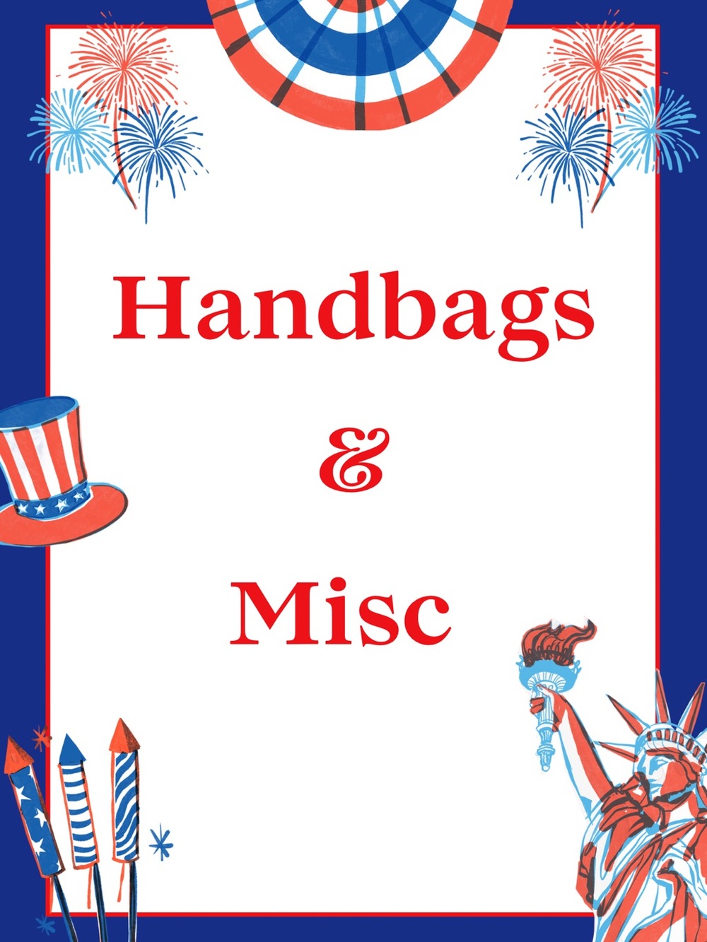 Handbags, Cosmetics, Wristlets New with Tags